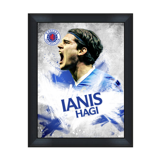 Ianis Hagi Player Profile 12x16" Frame