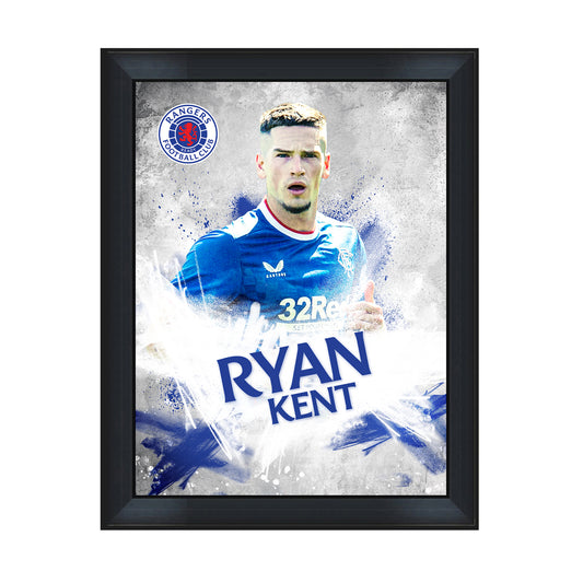 Ryan Kent Player Profile 12x16" Frame