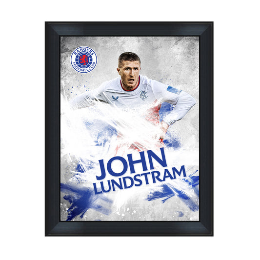 John Lundstrum Player Profile 12x16" Frame