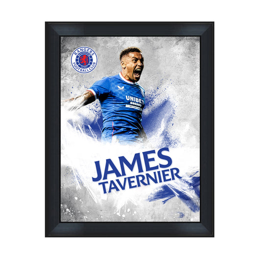 James Tavernier Player Profile 12x16" Frame