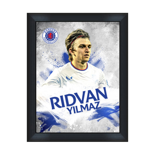 Ridvan Yilmaz Player Profile 12x16" Frame