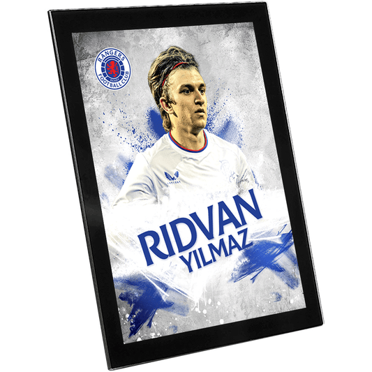 Ridvan Yilmaz Player Profile 8x6 Glass Frame