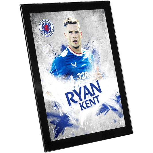Ryan Kent Player Profile 8x6 Glass Frame