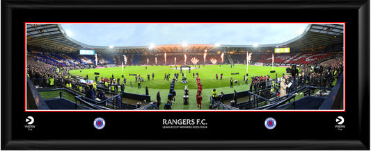 30x11" Panoramic Scottish League Cup Final December 2023