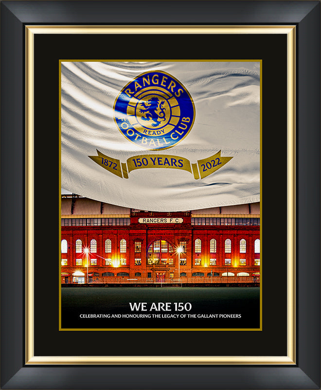 150th Anniversary  Montage 20x16" Framed Print