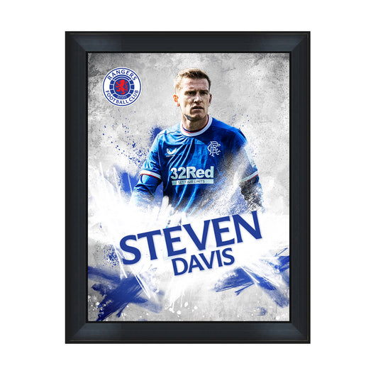 Steven Davis Player Profile 12x16" Frame