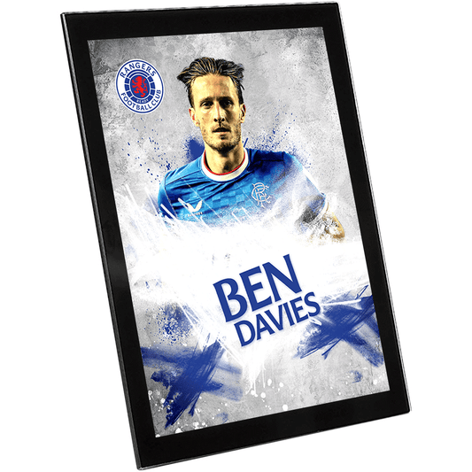 Ben Davies Player Profile 8x6 Glass Frame