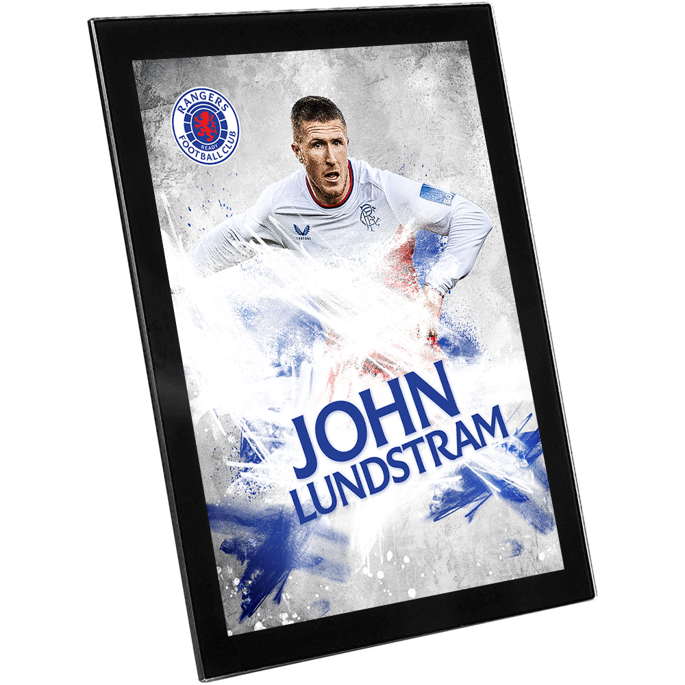 John Lundstram Player Profile 8x6 Glass Frame