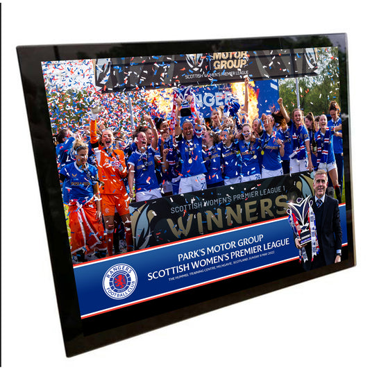 WFC Premier League Champions 22 8x6 Glass Frame